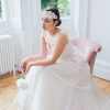 Ellene bridal flower headpiece - Image 4