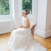 Ellene bridal flower headpiece - Image 3