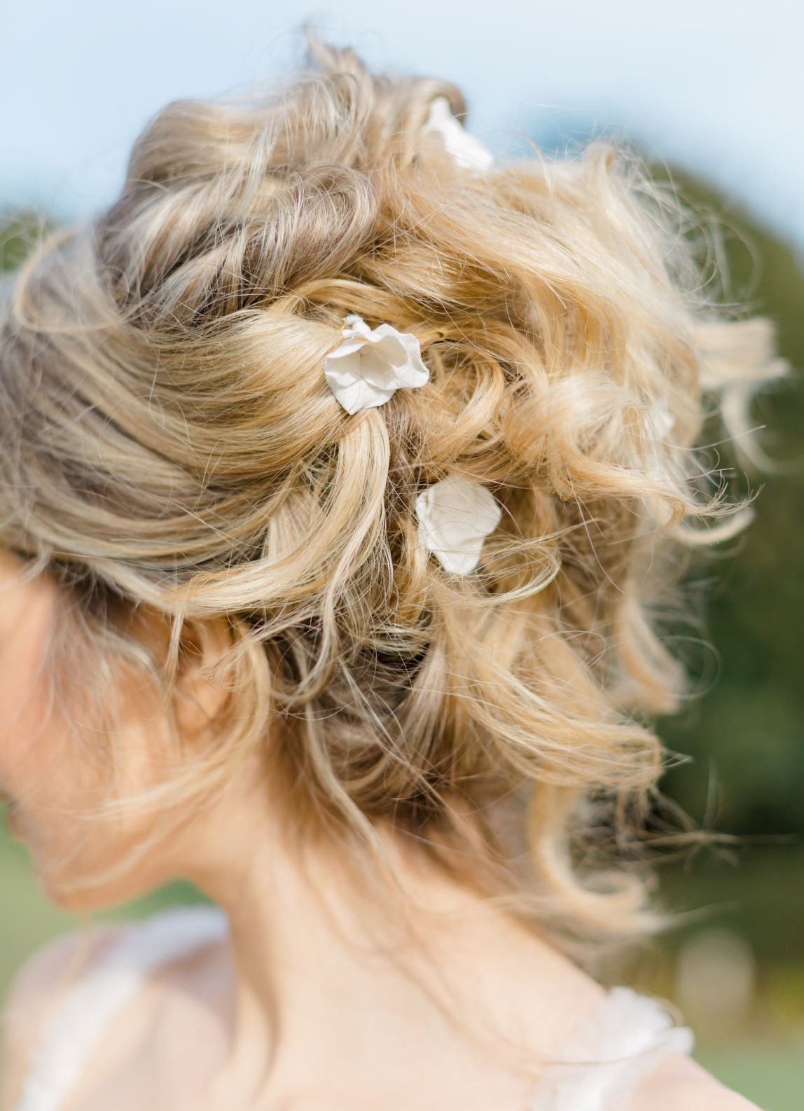 Madeleine' floral bridal pins - Rachel Sokhal Bridal Accessories