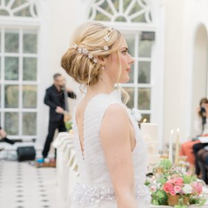 floral bridal hair pins