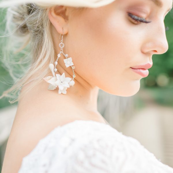 chloe statement bridal earrings