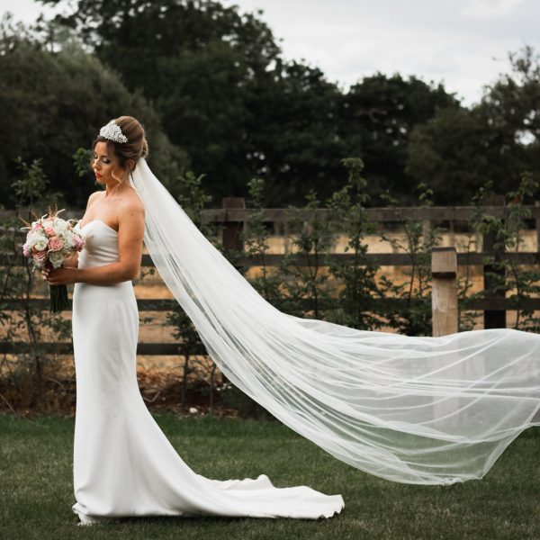 bridal flower tiara