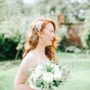 bridal flower hair pins