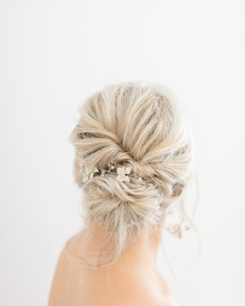 bridal hair updo