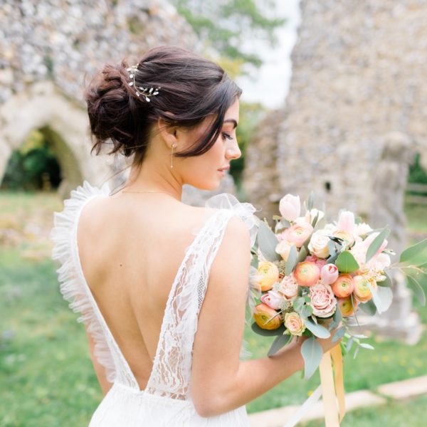 bridal hair vine sparkly