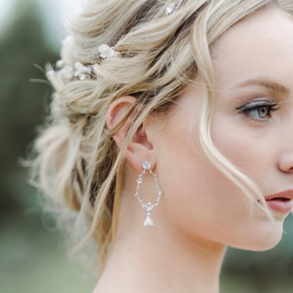 Rosie Bridal Drop Earrings