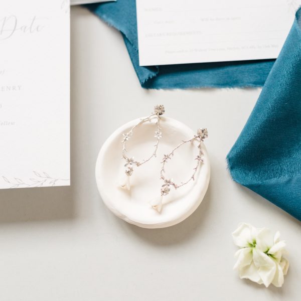 Rosie Bridal Drop Earrings