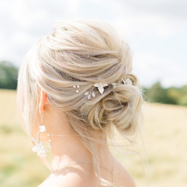 Rosie bridal hair vine