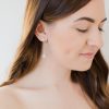 'Lola' pearl bridal earrings - Image 2