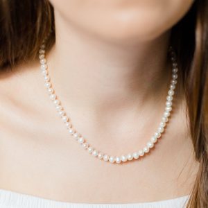 'Margaret' pearl bridal necklace