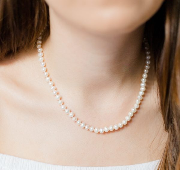 'Margaret' pearl bridal necklace