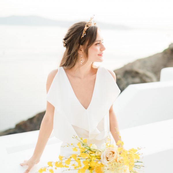 Ophelia Bridal Hair Crown