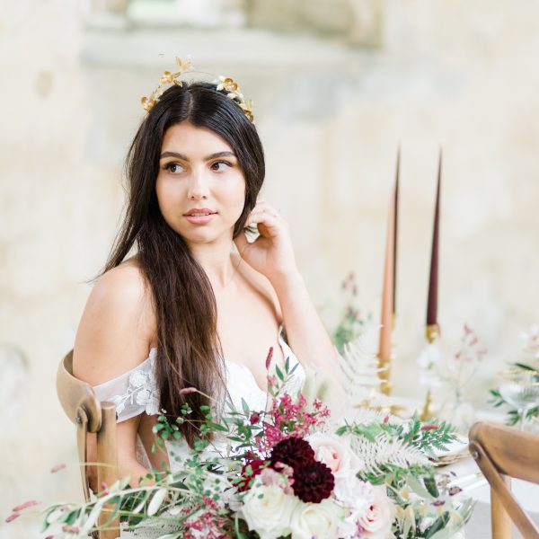 Ophelia Bridal Hair Crown