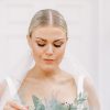 'Rae' pearl hoop earrings - Image 4