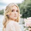 'Belle' diamante bridal drop earrings - Image 4
